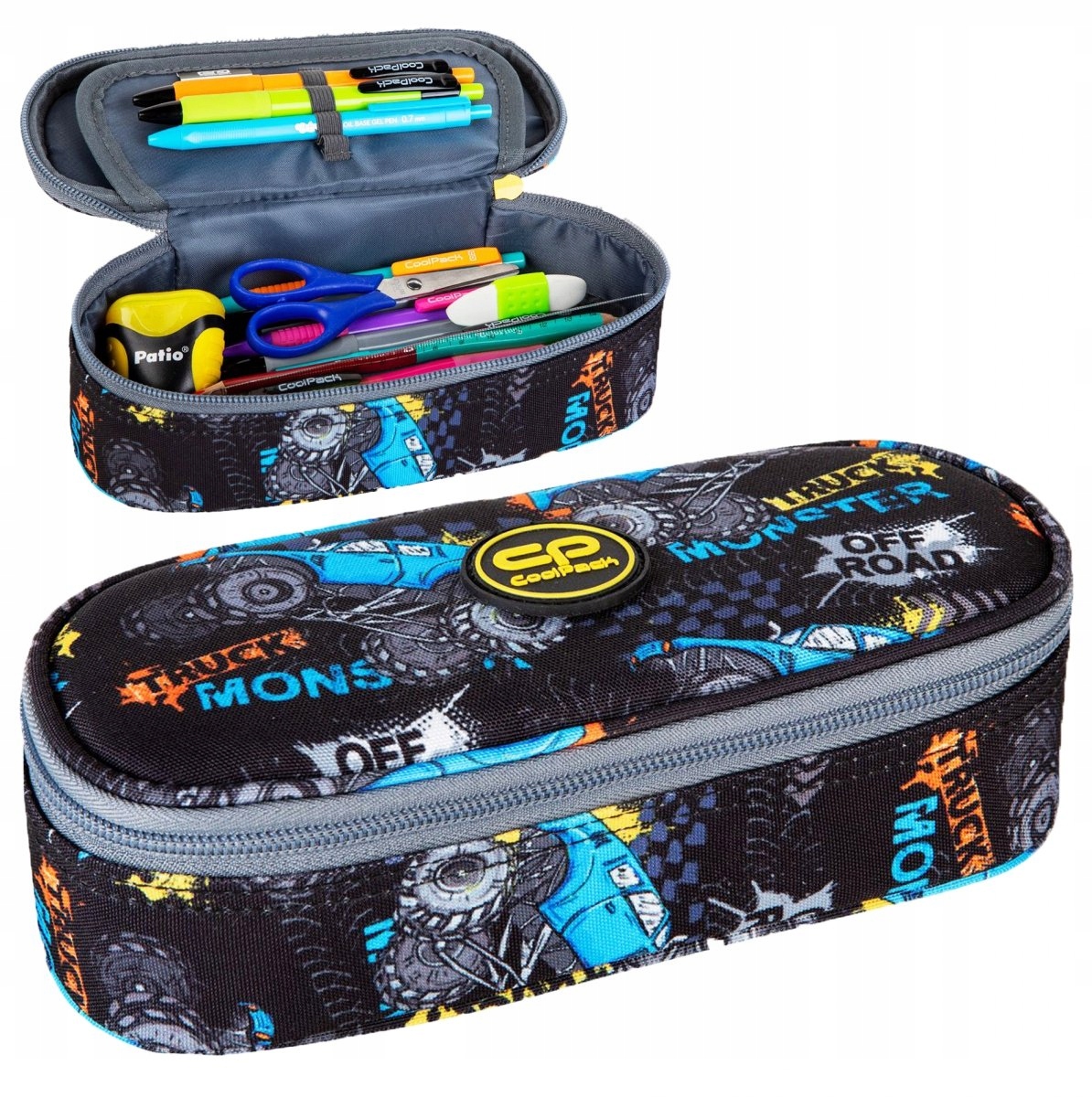 Školský peračník - Coolpack Campus Monster Cencil Case