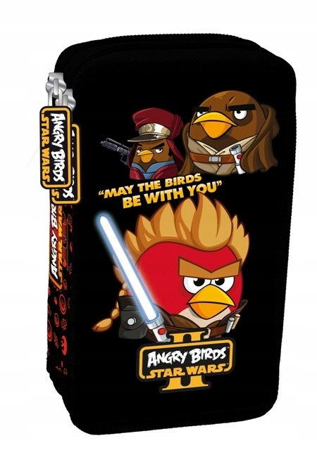 Školský peračník - Dva -Cuence Case Case Angry Birds čierna