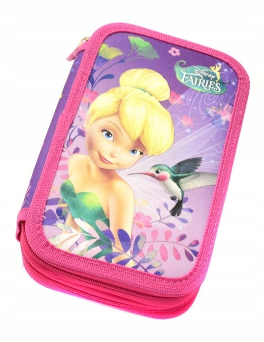 Školský peračník - Dva -Chamber Pencil Case víly víly