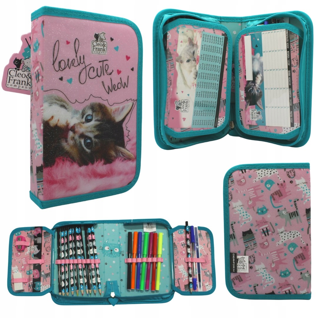 Školský peračník - Top Model Beautician, Leo Fur SACHET 10939