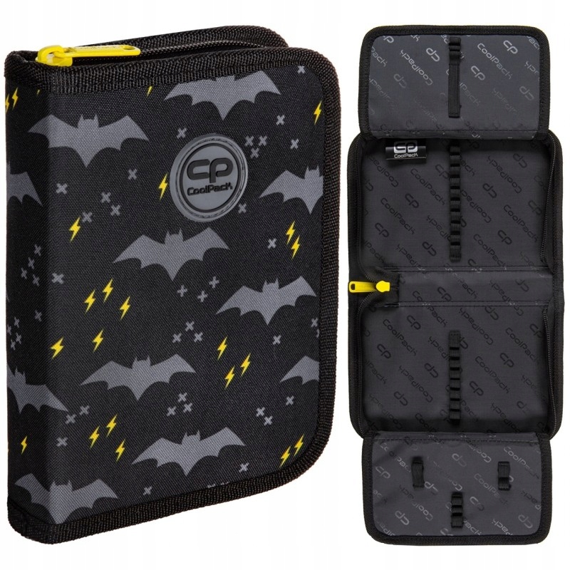 Školský peračník - Zachytenie puzdra ceruzky bez Coolpack Clipper Dark Night