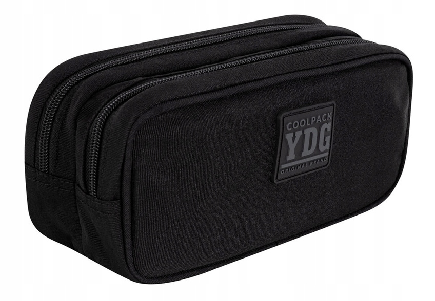 Školský peračník - Coolpack Duke LED čierna sake coolpack