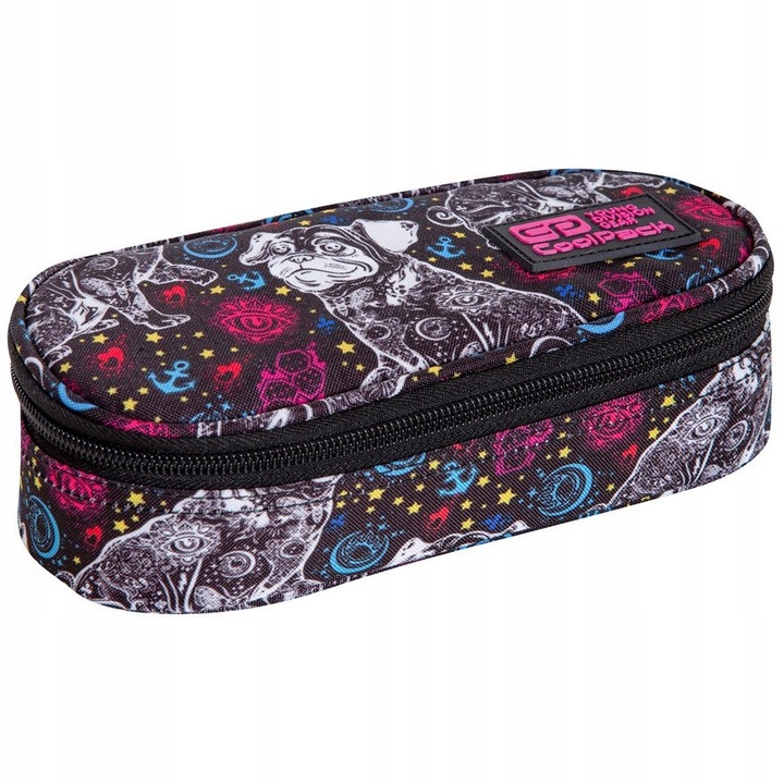 Školský peračník - Pase s ceruzkou s mopsy kampusom coolpack