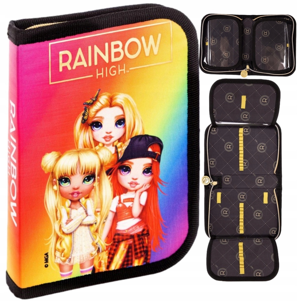 Školský peračník - Rainbow High Two -Stock Astra School Puence Case Case