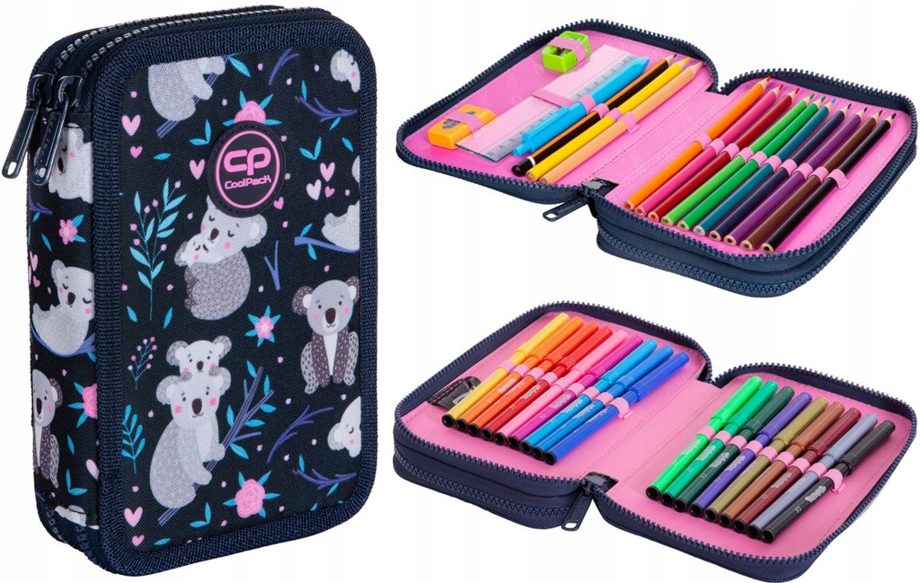 Školský peračník - Coolpack School Cencil Case Jumper Bear Koala D066327