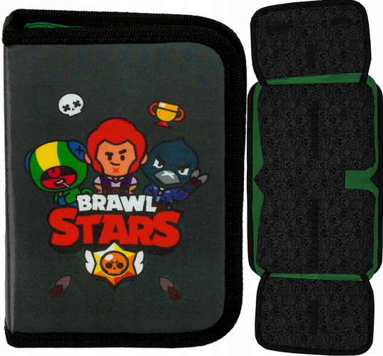 Školský peračník - Single -Chamber School Cencil Case Brawl Stars - Paso