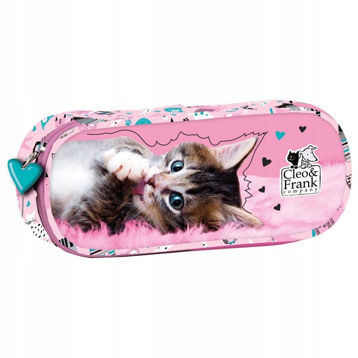 Školský peračník - Školská ceruzka Case Cleo a Frank Kitten Schet