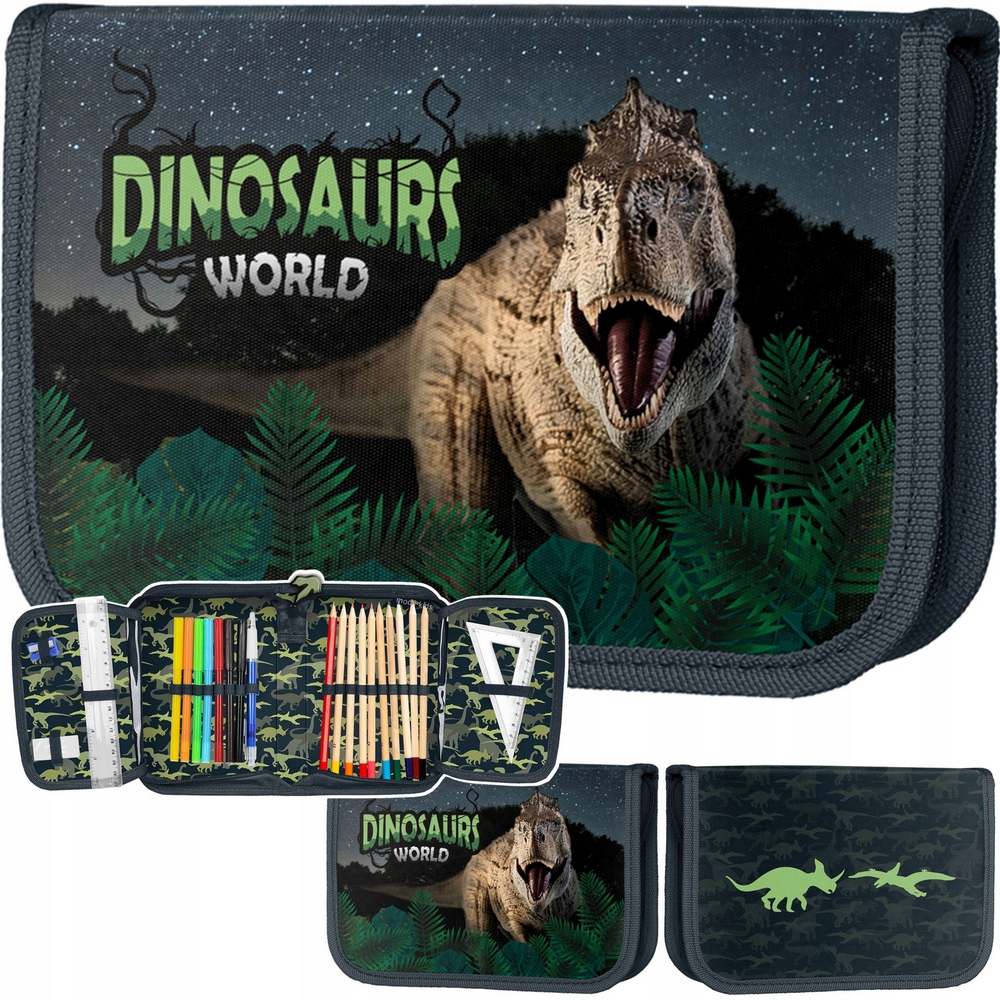 Školský peračník - Prípad školskej ceruzky s vybavením Dinosaur Boy