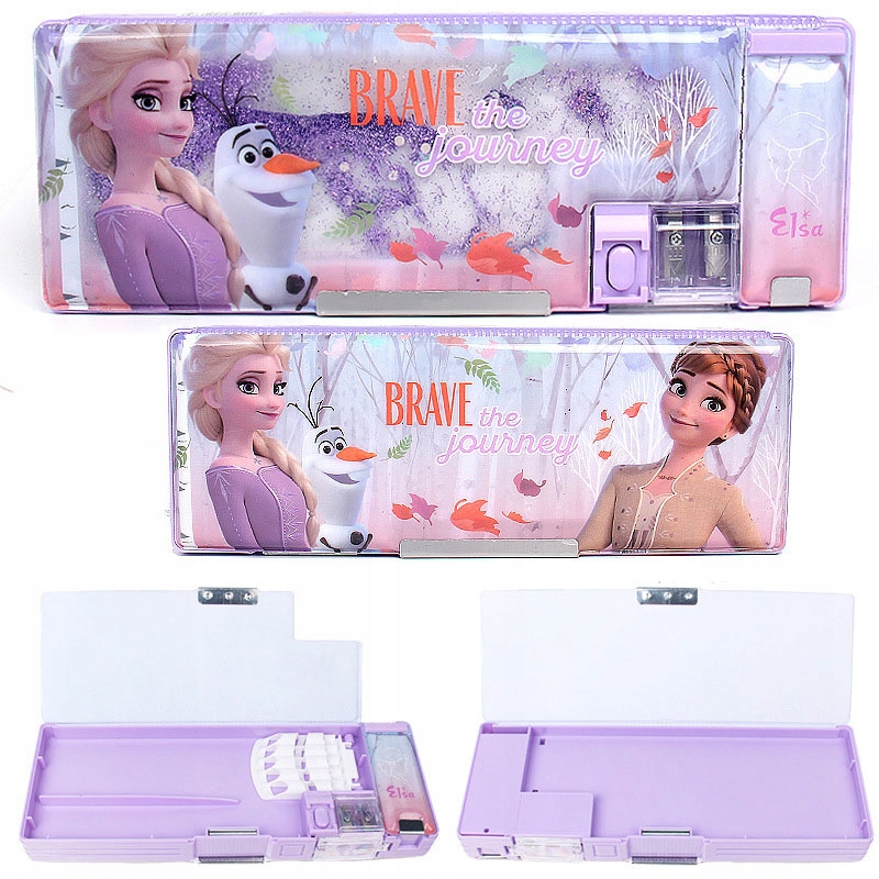 Školský peračník Frozen ľadové kráľovstvo Case 3d 22x8 cm