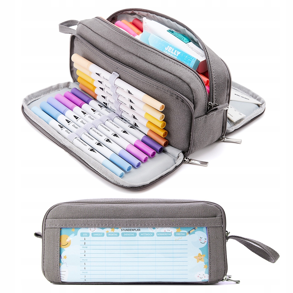 TROJKOMOROVÁ KOZMETICKÁ TAŠKA VEĽKÁ KOZMETICKÁ TAŠKA 3V1