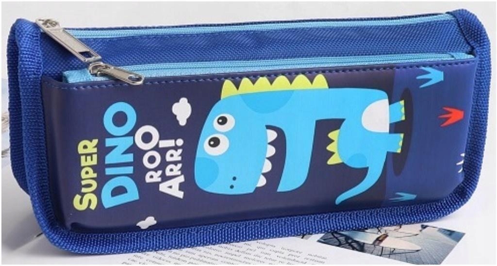 Školský peračník - Puzdro na ceruzku tuba veľké dinosaurus super dino čerstvé, čerstvé