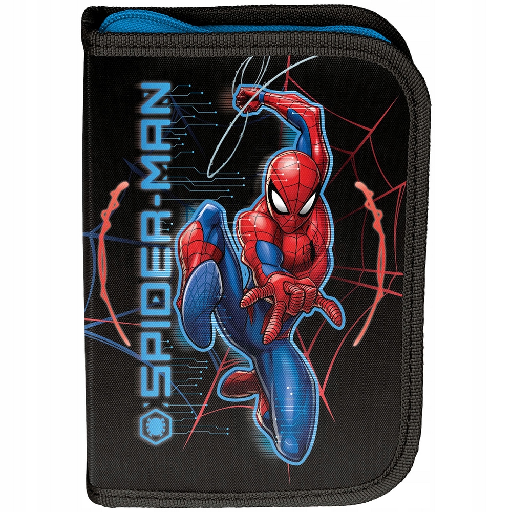 Školský peračník - Puzdro na ceruzku s školským vybavením Spiderman Boys