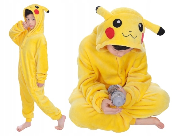 Pyžamo, župán - Onesie (kombinézy) papilio veľkosť 140 hnedá, žltá