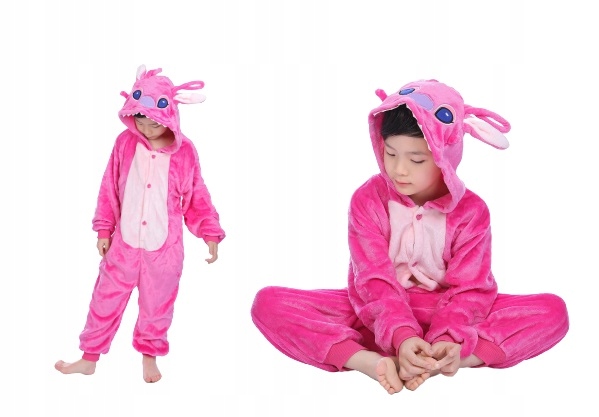Pyžamo, župán - Onesie (kombinézy) papilio veľkosť 140 fialová, ružová
