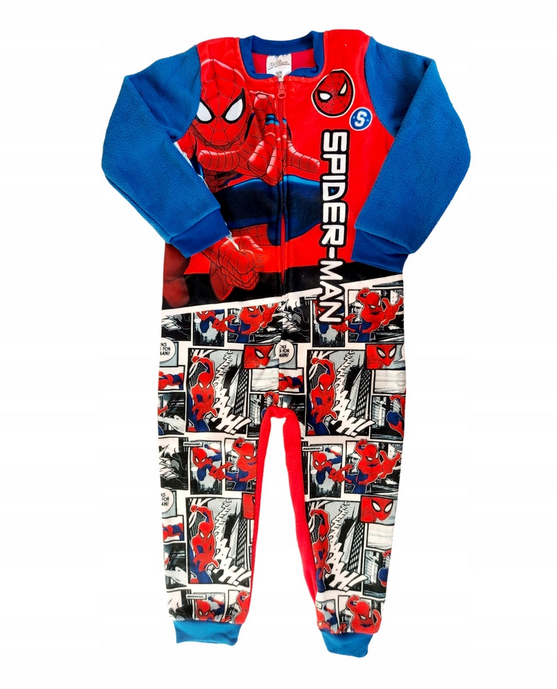 Pyžamo, župán - Onesie (kombinézy) eplusm veľkosť 116 červená, námornícka modrá