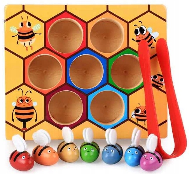 Kvetináče medové včelie včely Montessori