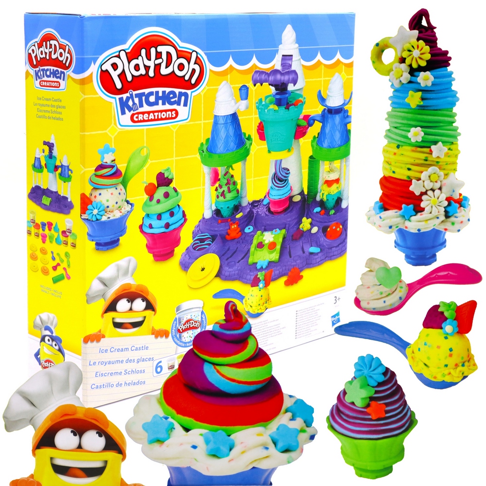Modelovacia hmota - Play-Doh Cesto Mega Set Ice Cream