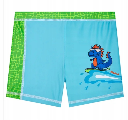 Detské plavky - Playshoes Boxers. 122 modrá, zelená