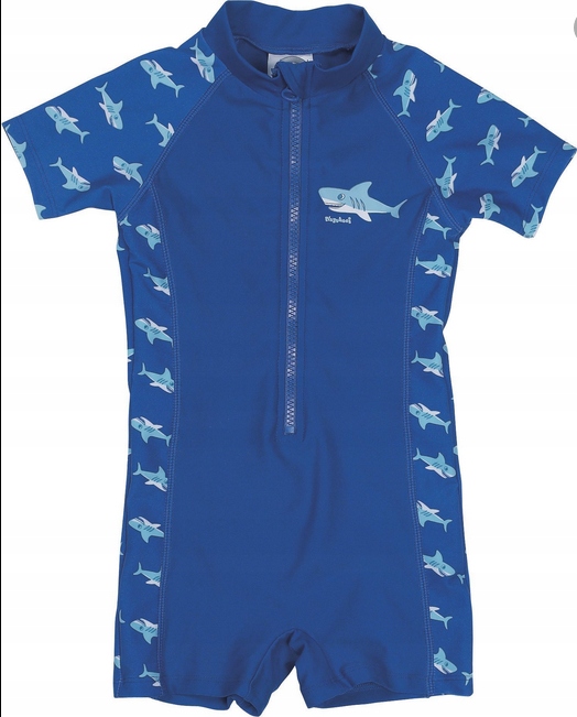 Detské plavky - Playshoes One -kus outfit 86 modrá