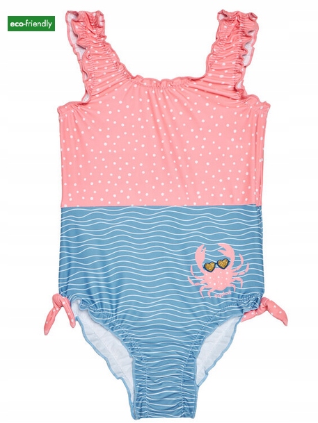Detské plavky - Playshoes One -kus outfit. 122 červená