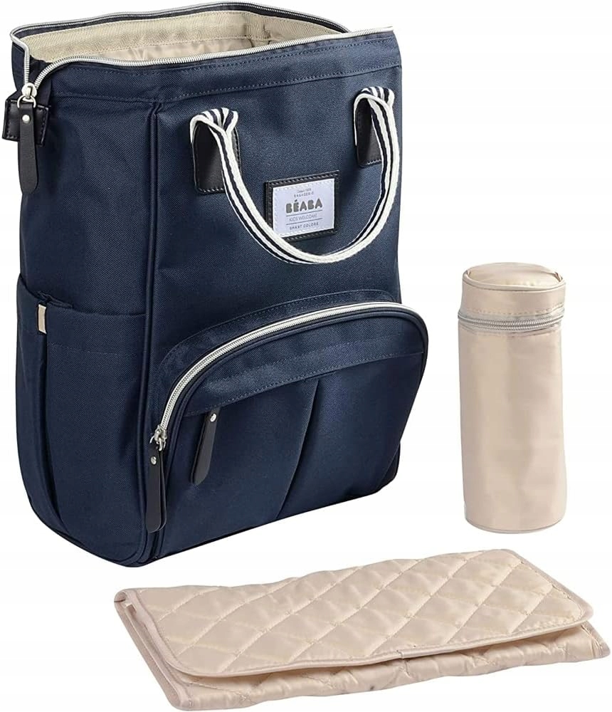 Batoh na kočík - Batoh pre mamu Beaba Wellington Trolley Bag