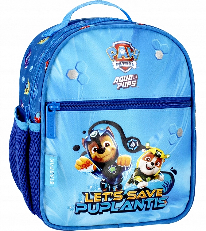 Predškolský batoh - Batoh mini materská škola batoh Patrol Aqua