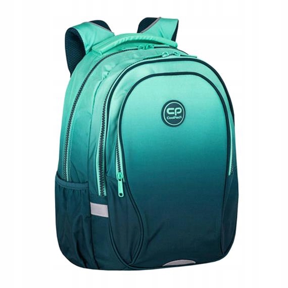 Módny študentský batoh Coolpack Factor X s gradientným vzorom Blue Lagoon