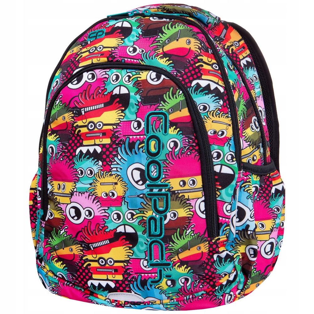 Coolpack Pink School Batoh Farebné príšery 23l