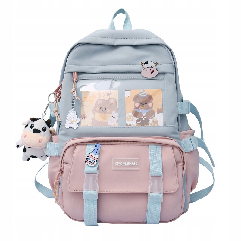 SXIAO1 Single -CHAMBER School Backpack čierny