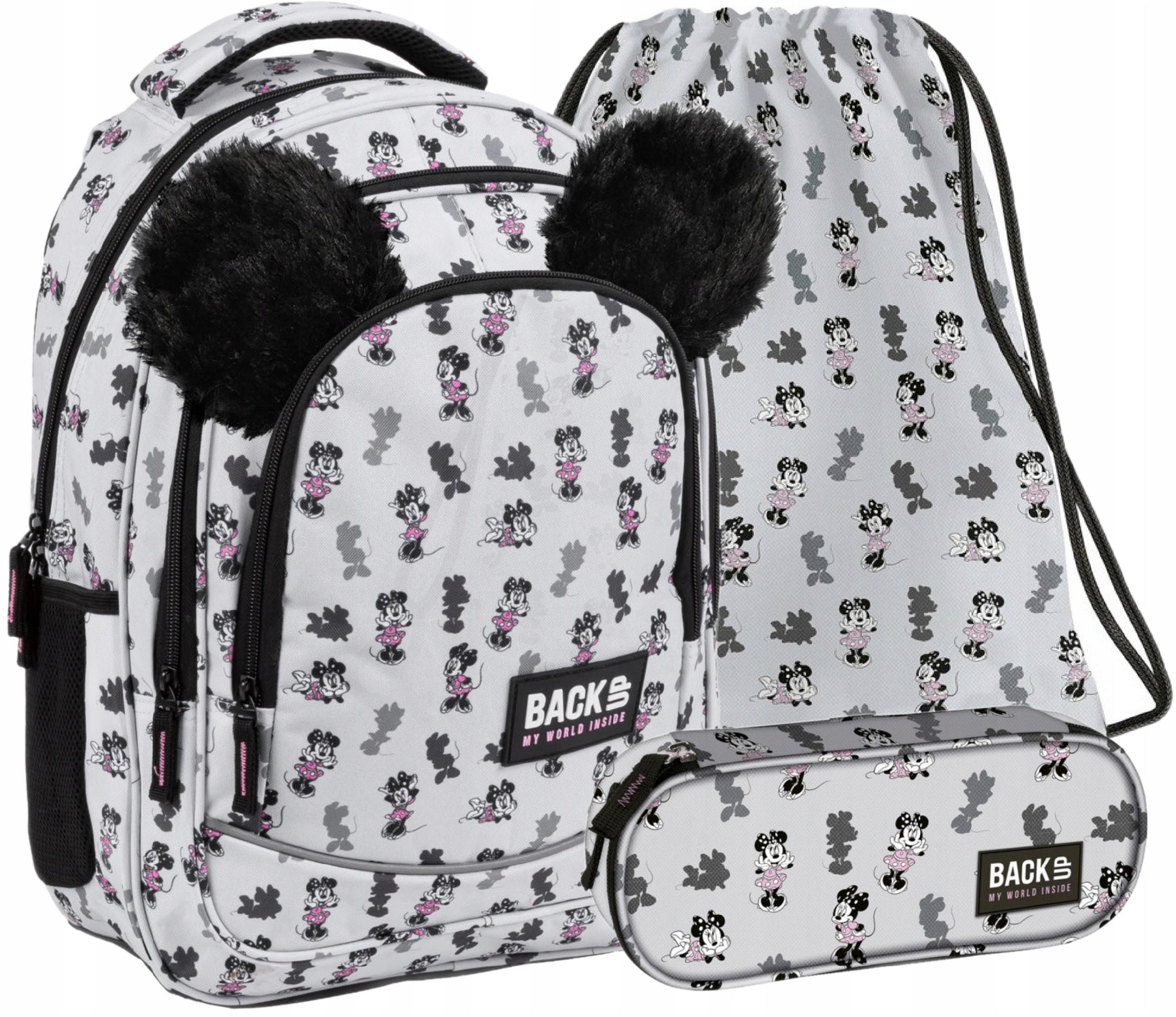 ŠKOLSKÝ BATOH MINNIE MOUSE MINNI S NASTAVENÝMI ušami