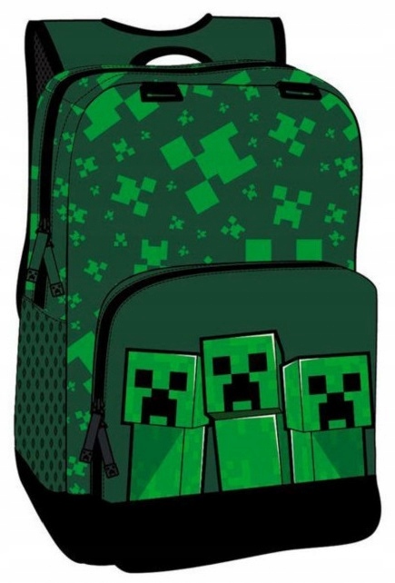 Predškolský batoh - Minecraft School School School Backpack A4