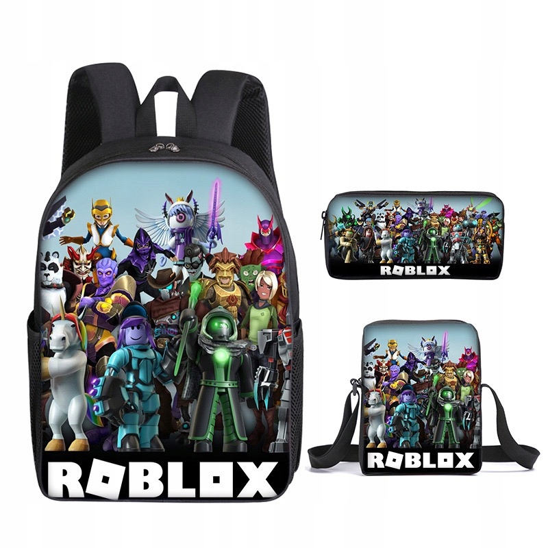 ŠKOLSKÝ BATOH PRE ROBLOX 3V1