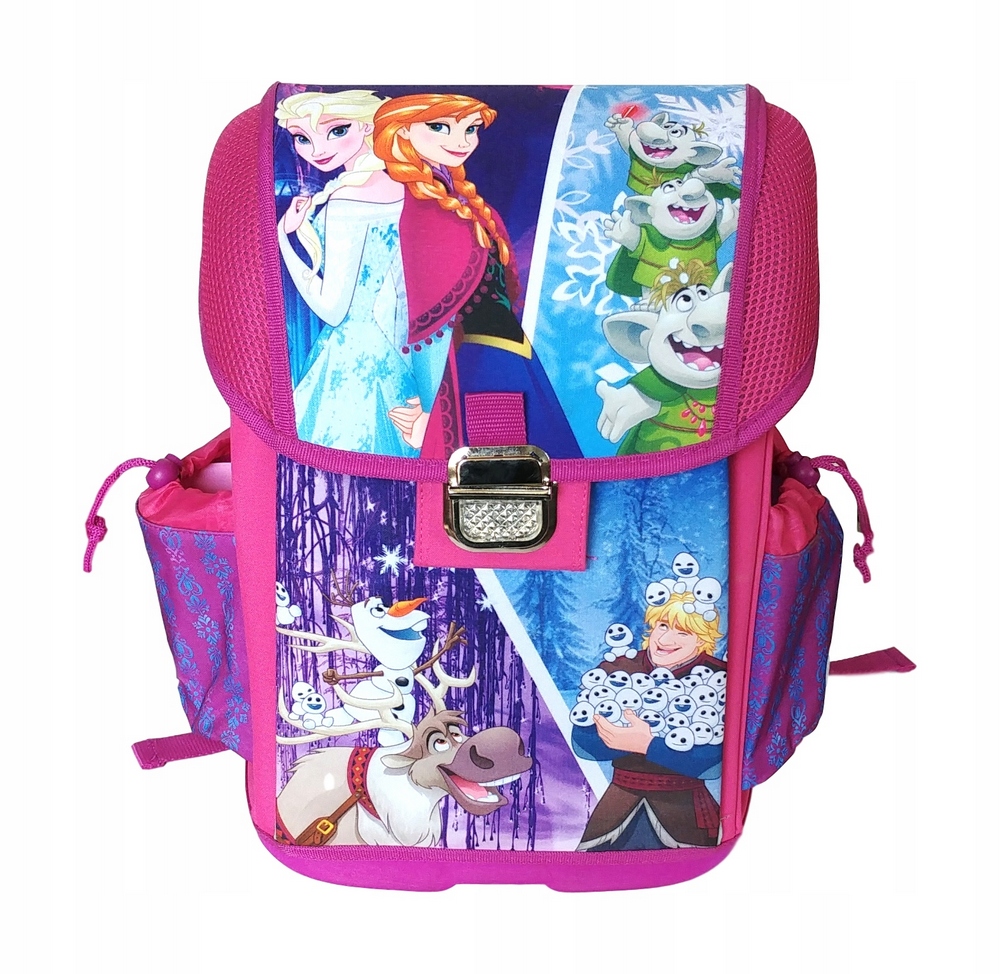 Aktovka - Školská školská taška na batoh zamrznutú krajinu Ice Disney
