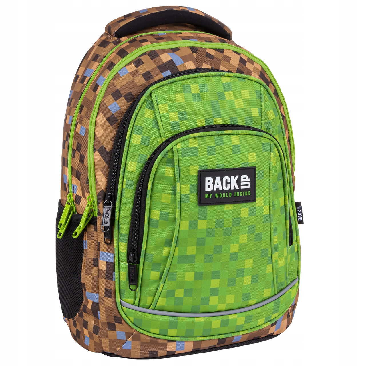 Aktovka - Multi -Chamber School Backpack Backup 26L Minecraft