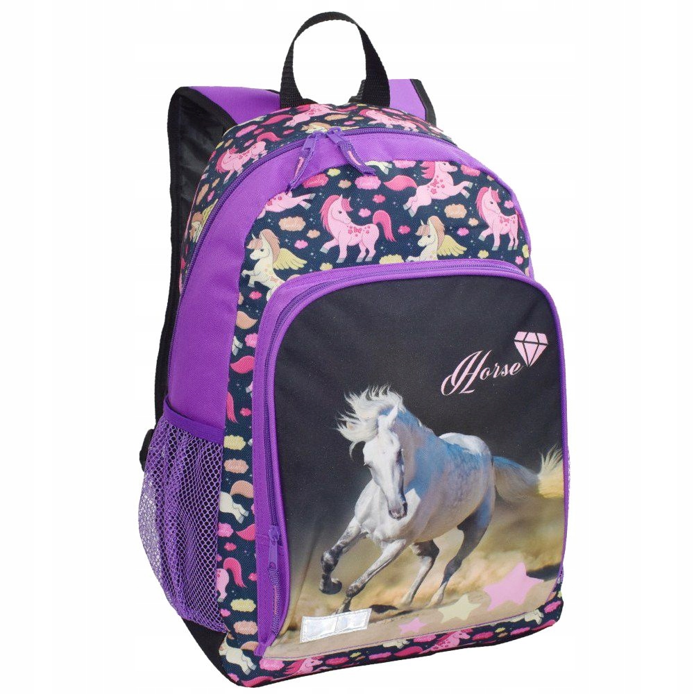 Coolpack Multi -Chamber School Backpack odtiene modrej 23 L
