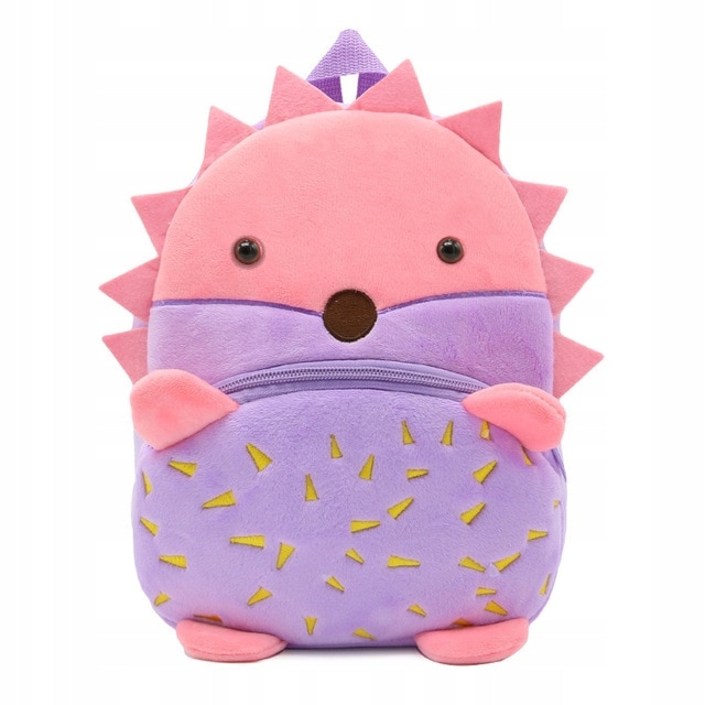 Predškolský batoh - Batoh pre dieťa predškoláka 3D plyšový hedgehog
