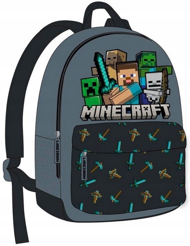Predškolský batoh - 28 cm materská škola batoh hry Minecraft