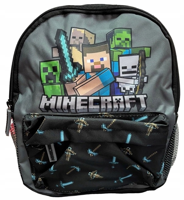 Predškolský batoh - 28 cm batoh materských škôl pre chlapca z Minecraft