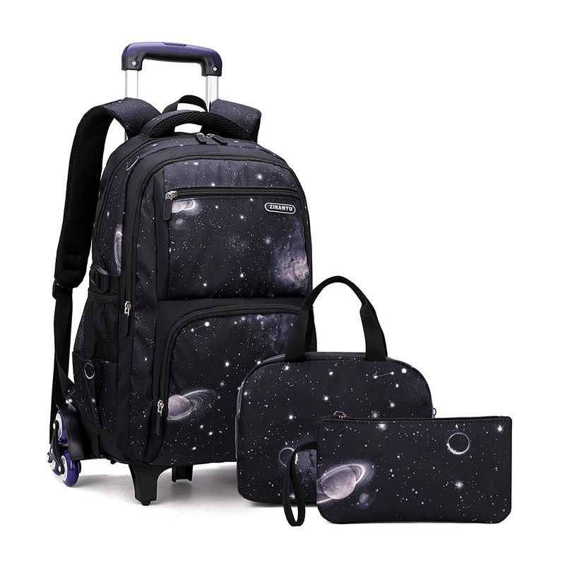 Batoh na kolieskach School School Bag+Cencil Case+Bag