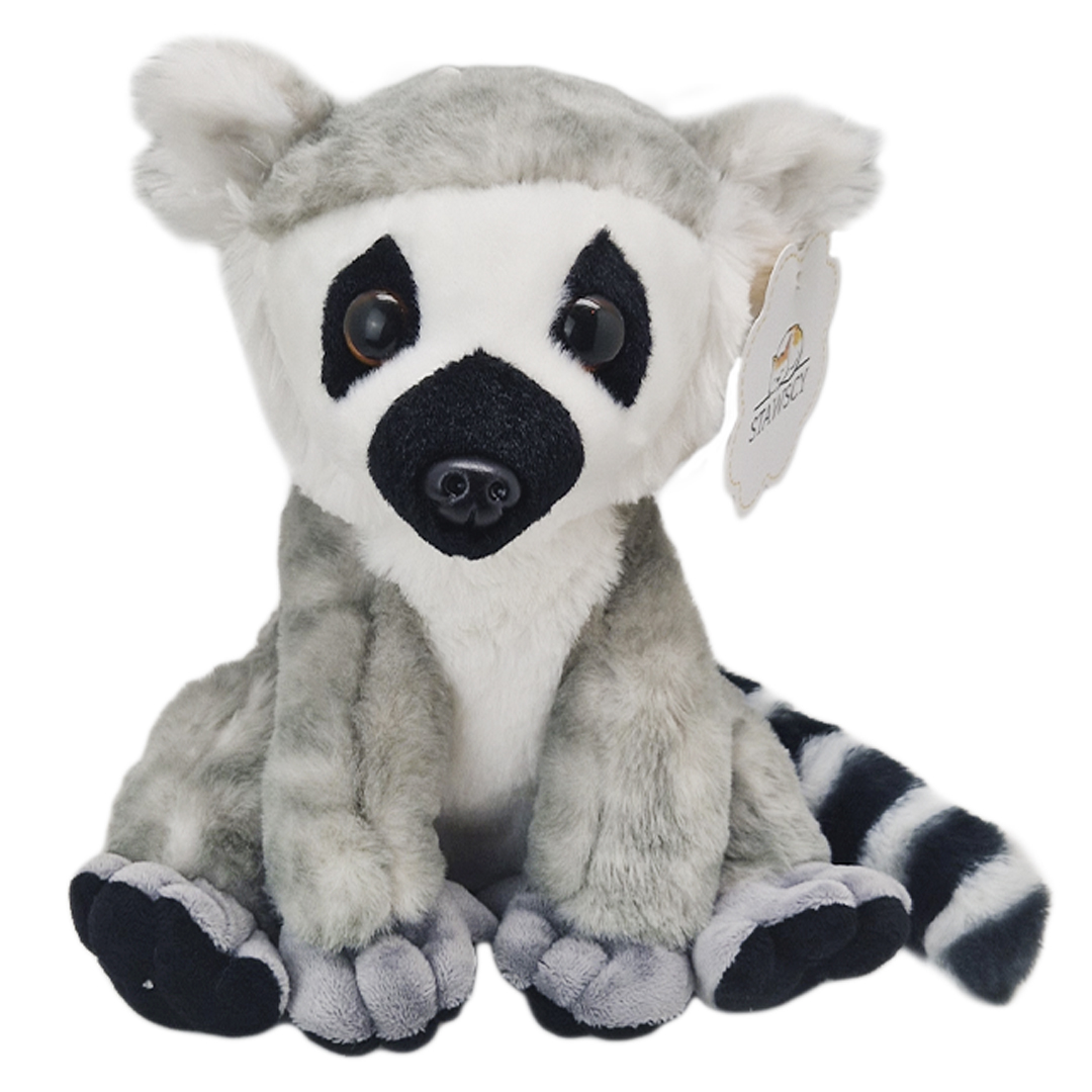 L.O.L Surprise plyšová hračka - Plyšový lemur maskot opičí plyšová opica 16,5 cm