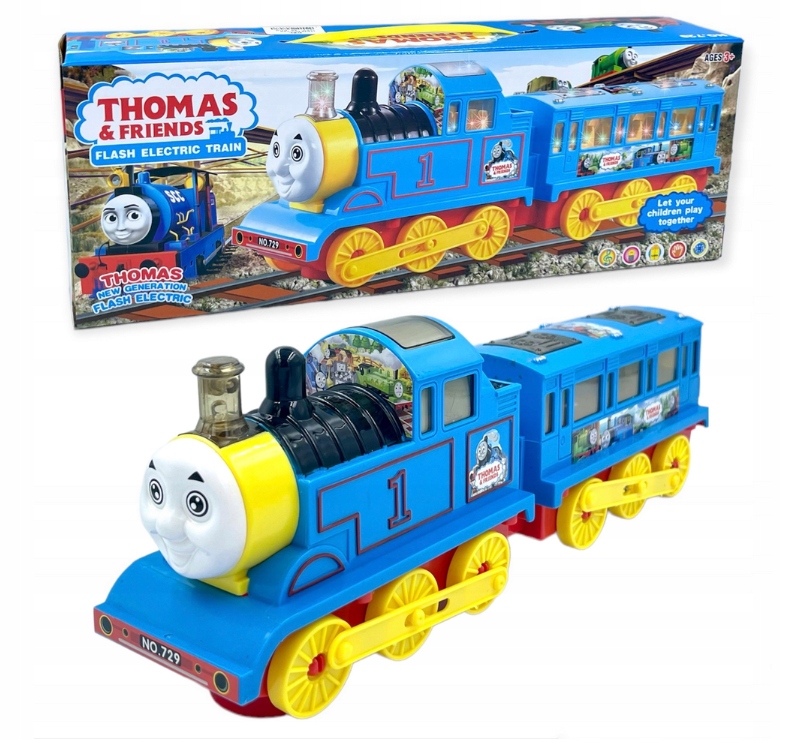 Fisher Price - VLAK THOMAS AND FRIENDS SVETIE A PREMÁ ZVUK