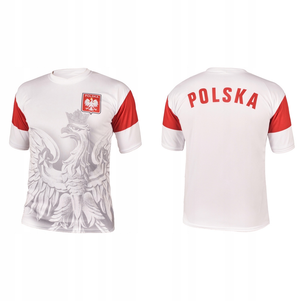 Poľský orol - tímový fanúšik t -shirt - l