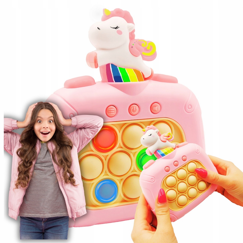 Pop It Elektronická antistresová arkádová hra pre deti Unicorn