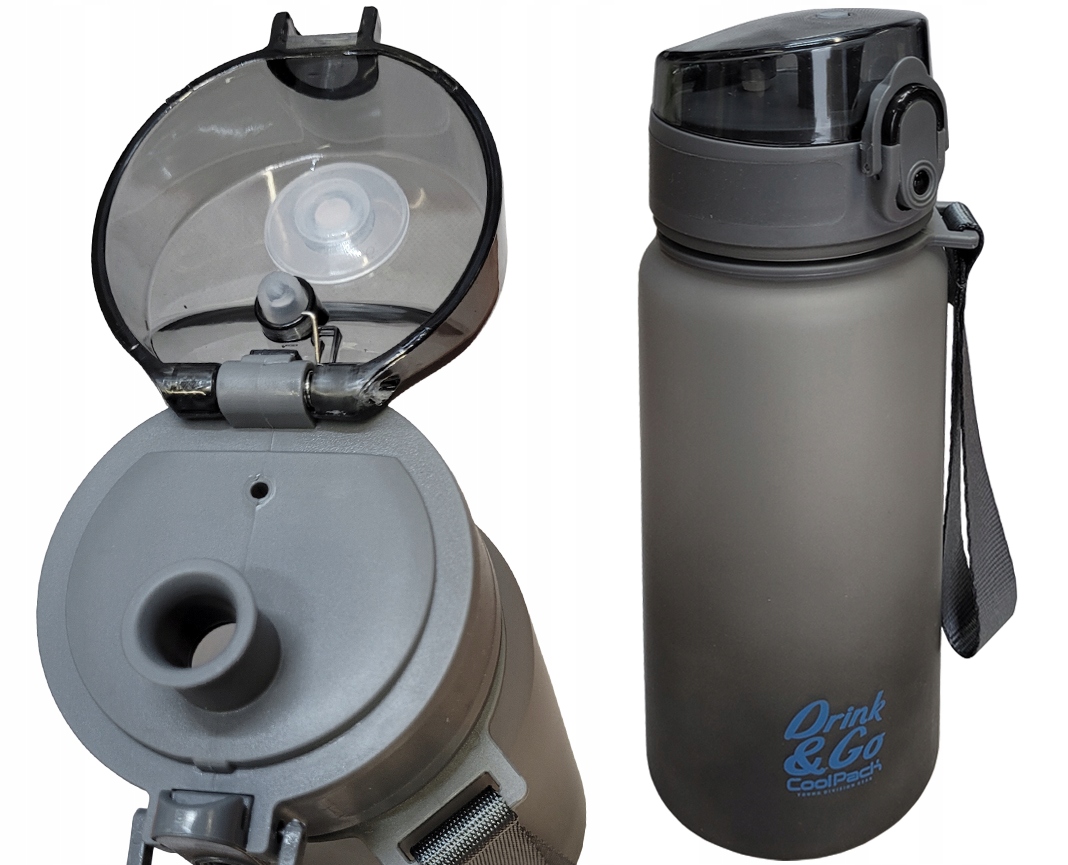 Detský desiatový box, fľaša - Šikovná pevná fľaša 400 ml TRITAN LOCK