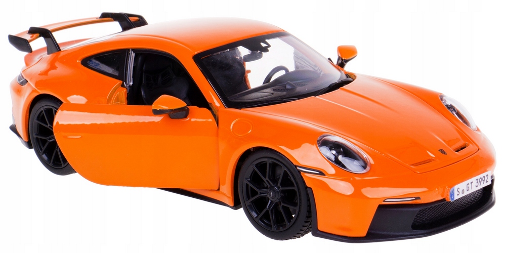 PORSCHE 911 GT3 MODEL KOV BBURAGO 1:24 ORANŽ