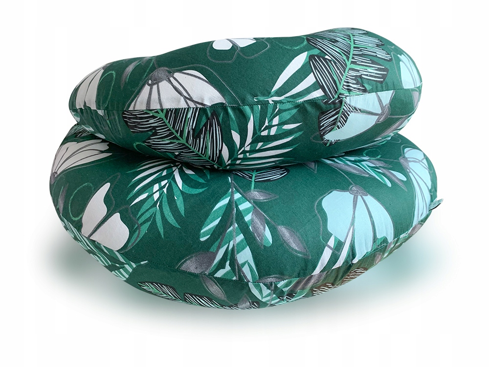 Vankúš pre tehotné ženy Bololo Flora Green Type C