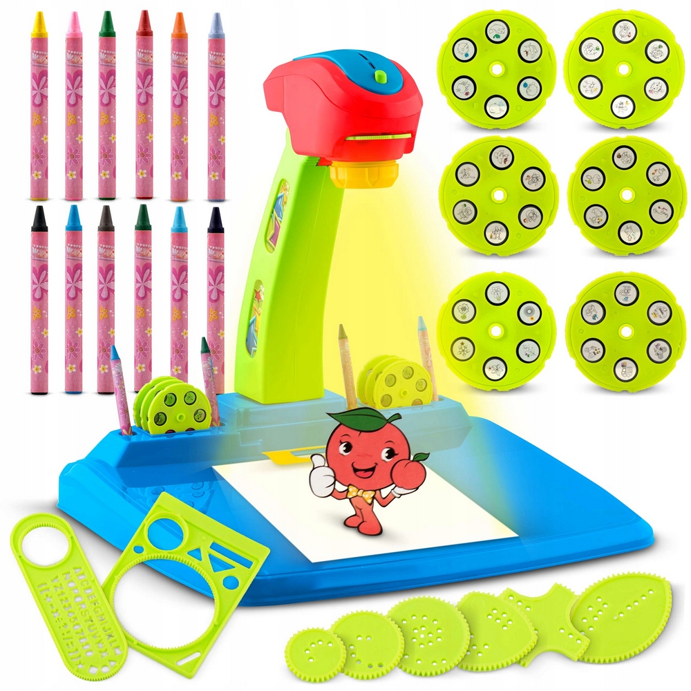Kresliaci projektor - Projektor na učenie, ako nakresliť projektor Ricokids
