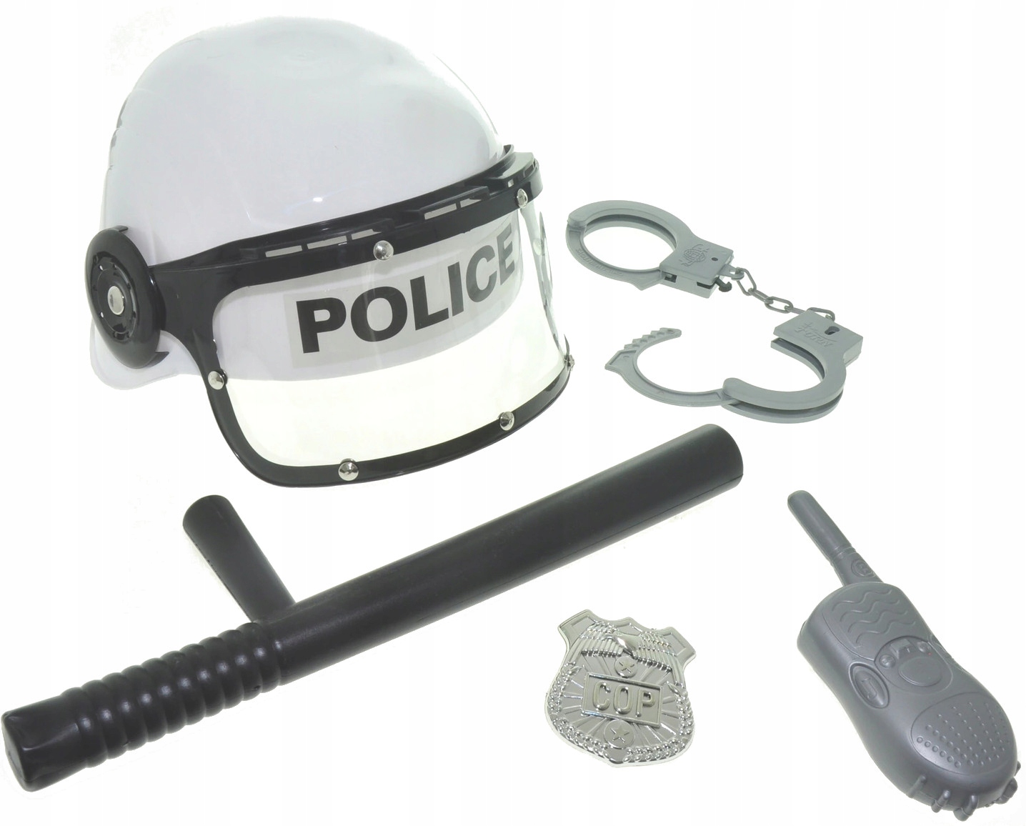 Kostým pre chlapca- Zasahovanie kostýmov stanovte policajt policajného prilby