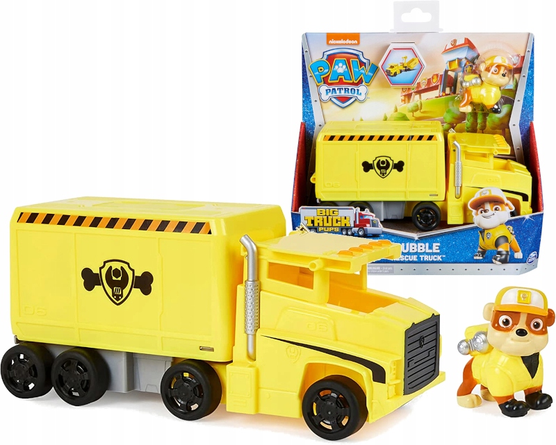 Rozpravkové auto - Tlapková hliadka BIG TRUCK PUPS SÚŤAŽNÉ VOZIDLO