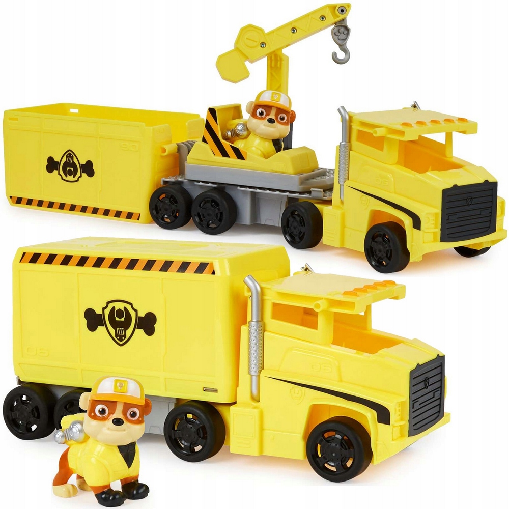 Rozpravkové auto - PAW PATROL RUBBLE VEĽKÝ TRANSFORMAČNÝ VOZÍK